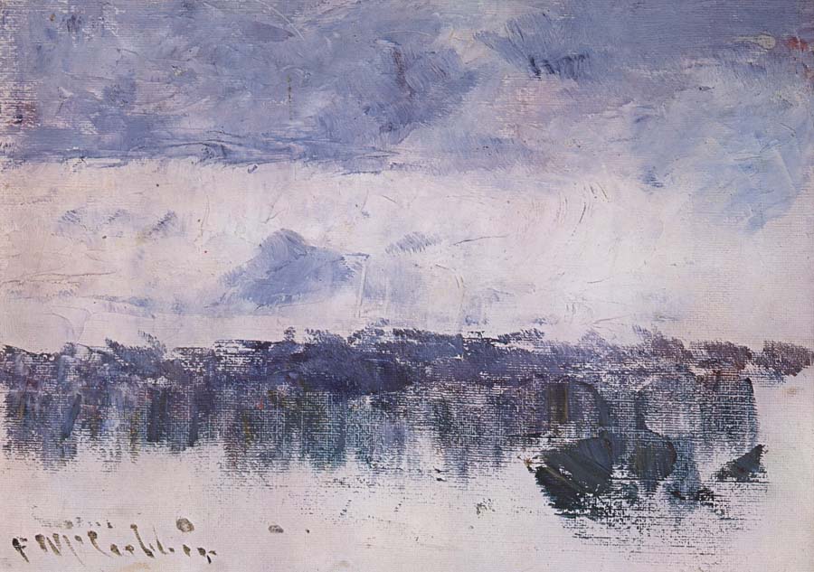 Landscape sketch,Macedon